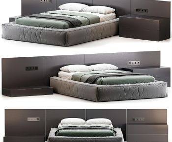 Modern Double Bed-ID:337254052