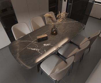 Modern Dining Table And Chairs-ID:153049951