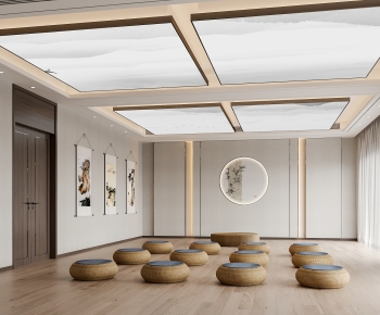 New Chinese Style Yoga Room-ID:428400041