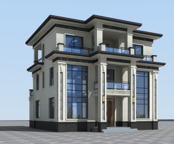 New Chinese Style Detached Villa-ID:314750754