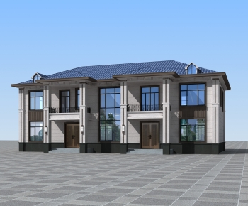 New Chinese Style Detached Villa-ID:541956908