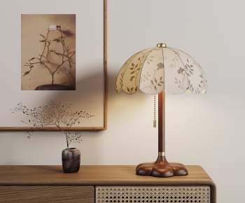 Wabi-sabi Style Table Lamp-ID:876050951