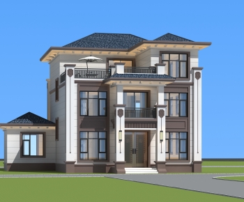 New Chinese Style Detached Villa-ID:208174947