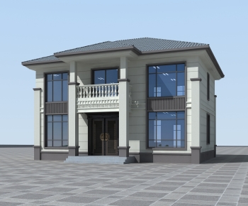 New Chinese Style Detached Villa-ID:671384109