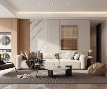Modern A Living Room-ID:934994947