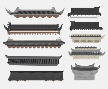 Chinese Style Building Component-ID:435252905