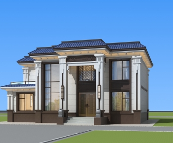 New Chinese Style Detached Villa-ID:951088914
