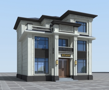 New Chinese Style Detached Villa-ID:152955063