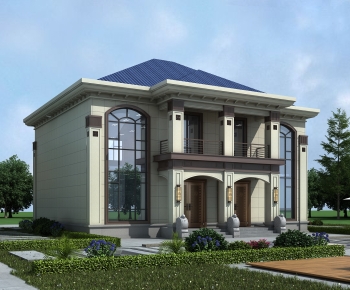 New Chinese Style Detached Villa-ID:450625908