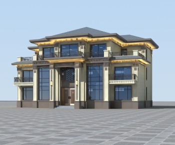 New Chinese Style Detached Villa-ID:414937971