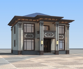 New Chinese Style Detached Villa-ID:486326933