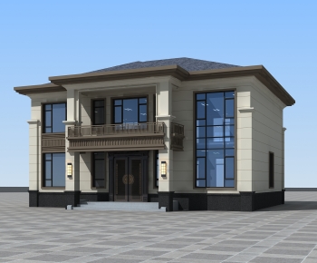 New Chinese Style Detached Villa-ID:728005894