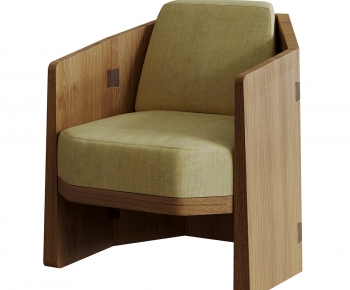 现代木质单人沙发椅-ID:790044072