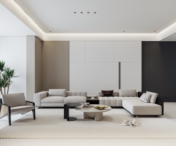 Modern A Living Room-ID:460290938