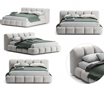 Modern Double Bed-ID:161509997