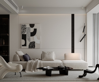 Modern A Living Room-ID:562352907