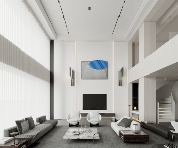 Modern A Living Room-ID:771033059