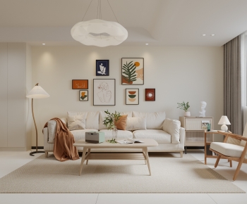Modern A Living Room-ID:164423947