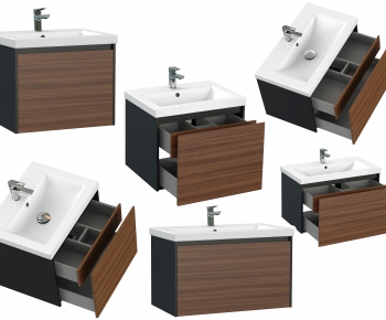 Nordic Style Bathroom Cabinet-ID:430269967