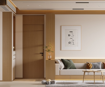Japanese Style A Living Room-ID:727575066