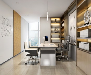 Modern Manager's Office-ID:858078009