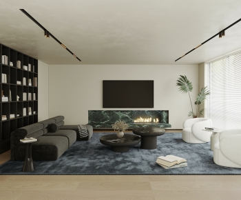 Modern A Living Room-ID:185352093