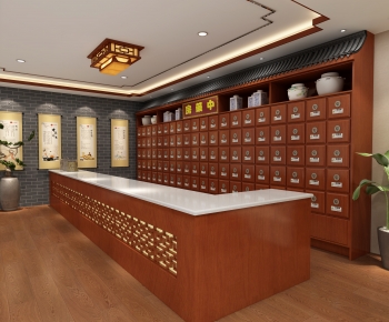 New Chinese Style Pharmacy-ID:807938106