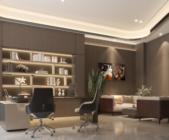 Modern Manager's Office-ID:900140054