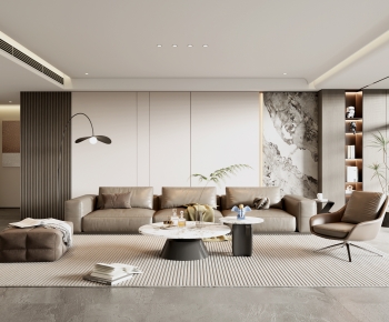 Modern A Living Room-ID:290436987