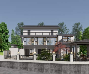 New Chinese Style Detached Villa-ID:738300091