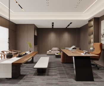Modern Manager's Office-ID:786039835