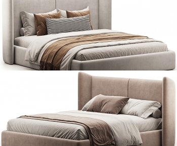 Modern Double Bed-ID:582597977