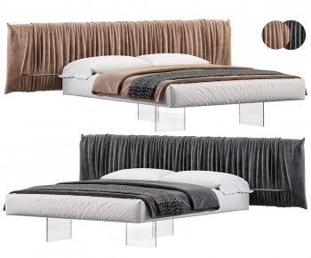 Modern Double Bed-ID:306165937