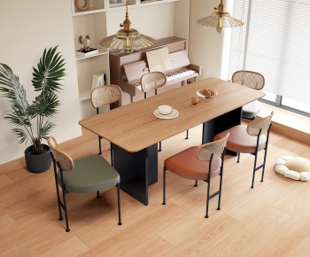 Modern Dining Table And Chairs-ID:516812091