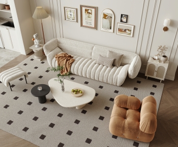 French Style Sofa Combination-ID:377384904