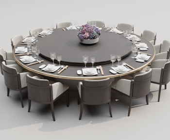 Modern Dining Table And Chairs-ID:527106053