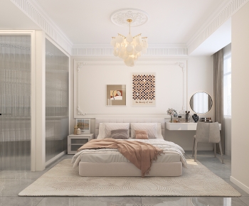 French Style Bedroom-ID:122638949