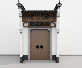 Chinese Style Facade Element-ID:265414953