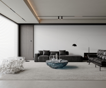Modern A Living Room-ID:124403958