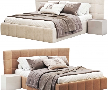 Modern Double Bed-ID:240839961