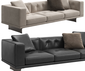 Modern Three-seat Sofa-ID:988420964