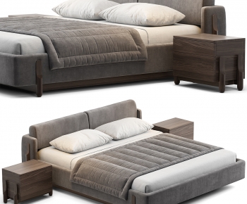 Modern Double Bed-ID:200109964