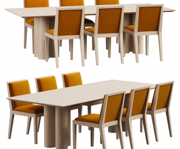 Modern Dining Table And Chairs-ID:764081958