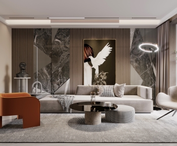 Modern A Living Room-ID:179434065