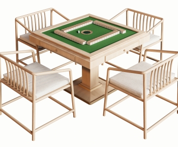 新中式麻将桌椅组合-ID:252087121