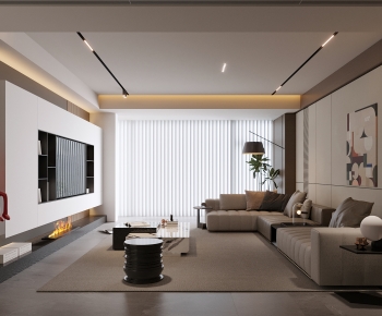 Modern A Living Room-ID:157125956