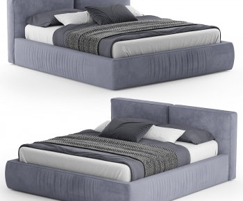 Modern Double Bed-ID:255191093