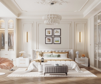 French Style Bedroom-ID:613300891