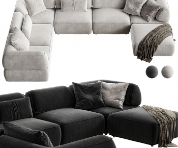 Modern Corner Sofa-ID:502645025