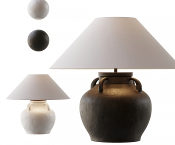 Wabi-sabi Style Table Lamp-ID:185607919